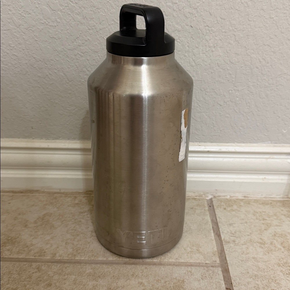 YETI Silver Stainless Steel Thermos